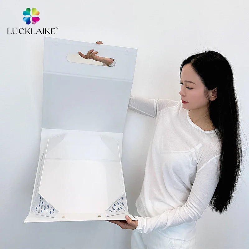 Luxury Paper Foldable Magnetic Gift Box Garment Costume Apparel Clothing T-shirt Clothes Packaging Box