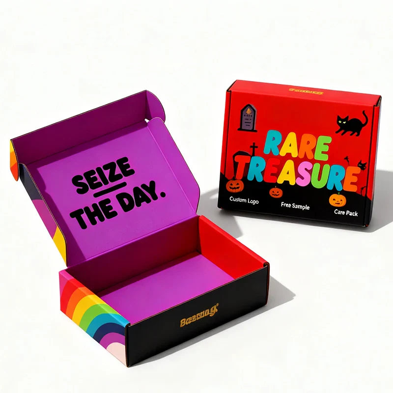 Wholesale Halloween Gift Cartons Corrugated Board Airplane Shipping Packing Mailer Box for Small Business