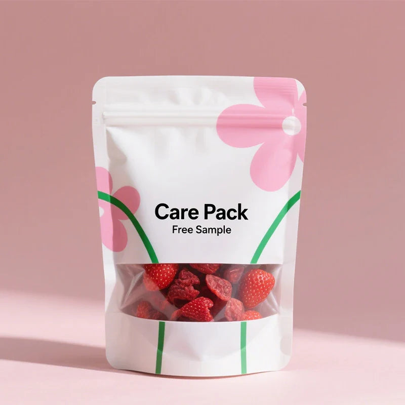 Customized 1 Pound Edible Mylar Food Doypacks Smell Proof Die Cut Stand up Pouches With Window