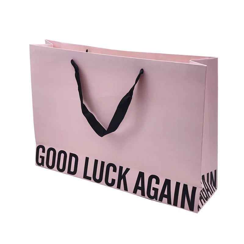 Custom Luxury White Clothes Store Retail Packaging Gift Carry Bags Boutique Shopping Paper Bags with Your Own logo