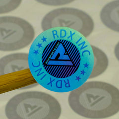 Custom Hologram Sticker Printing 3D Anti-counterfeit Holographic Stickers with QR Code Security Label