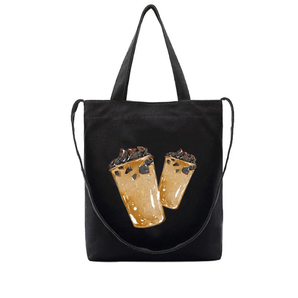 Customized Wholesale White Cotton Tote Bag With Logo High Quality Canvas Cotton Shoulder Tote Bag