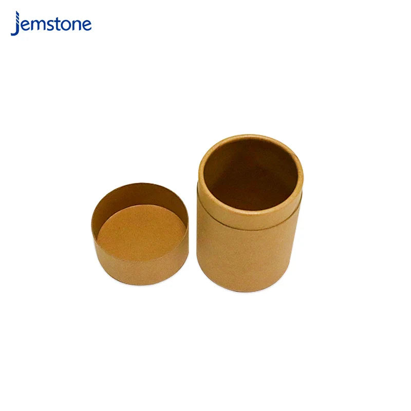 Custom Eco Friendly Luxury Tea Cylinder Tube Box Packaging Cardboard Wholesale Cosmetic Kraft Paper Tube