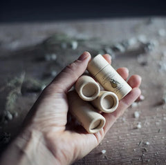 Recycle Kraft Box Customized Cardboard Mini Kraft Paper Cylinder Box Package Tube for Lip