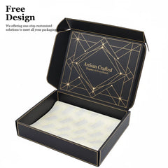 Custom Folding Apparel Box Corrugated Mailer Kraft Paper Box Packaging Express Shipping Box for Clothes T-Shirt