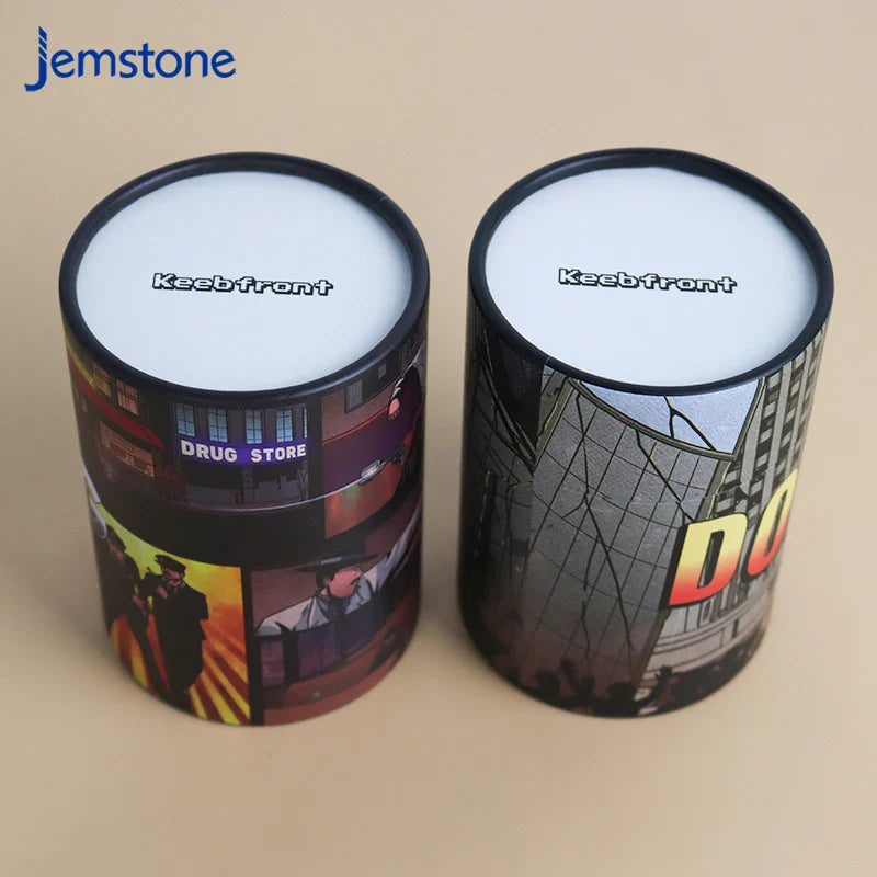 Custom Pack Round Box Packing Cylinder Tube Packaging Luxury Recyclable Kraft Paper Tube Cylinder Pack