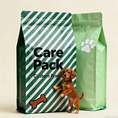 Flexible PE Plastic Dry Pet Laminated Doypack Anti-Static Dog Food Treat Packaging Bags With Zipper