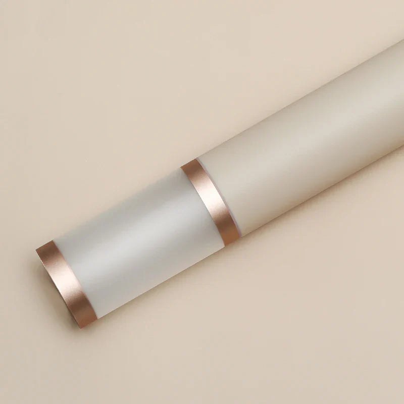 Korean Bouquet Wrapping Paper Flower Phnom Penh Jelly Film Waterproof Translucent Gold Edge Luxury Wrapping Paper for Flowers