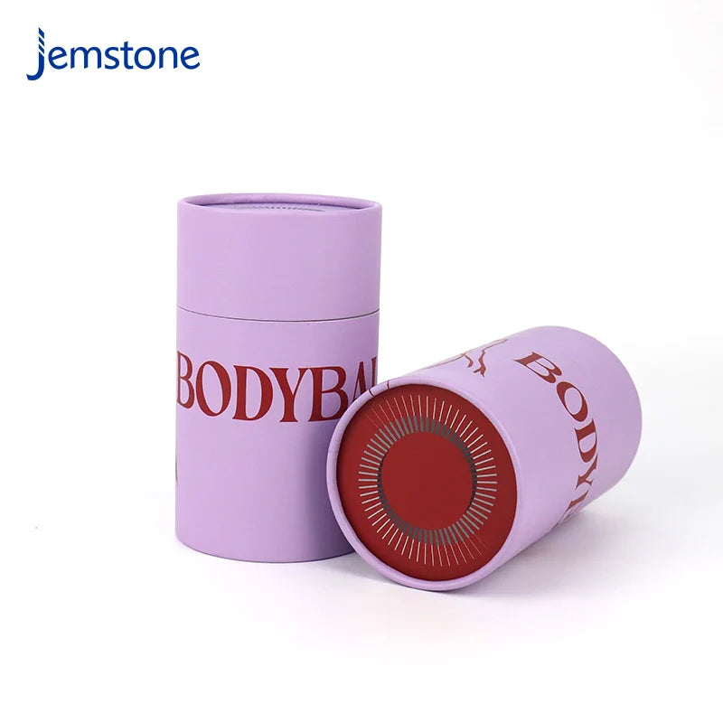 Custom Logo Kraft Skincare Cardboard Essential Oil Body Lotion Paper Tube Eco-Friendly Luxury Perfume Cylinder Box Packaging