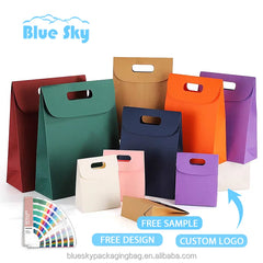Stylish Open-Top Paper Tote Bag, Glossy Coated Shopping Bag Without Handle Paper Bags for Retail Fashion Boutique Packaging Bags