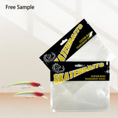 Bolsas Fishing Bait Lure Packaging Bags With Euro Hole Micro Trout Bait Emballage Poisson Rapala Packaging Bags