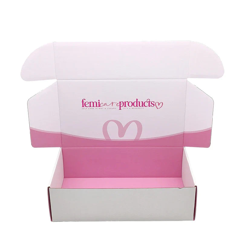 Custom Logo Design Paper Cartoon Cute Children Business Stationery Notebook Cardboard Mailer Paper Shipping Packaging Gift Box