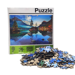 Wholesale Custom Printing Adults Jigsaw Puzzle Game 500-1000 Pieces Educational Toy Made Paper Manufactured Customized Puzzle