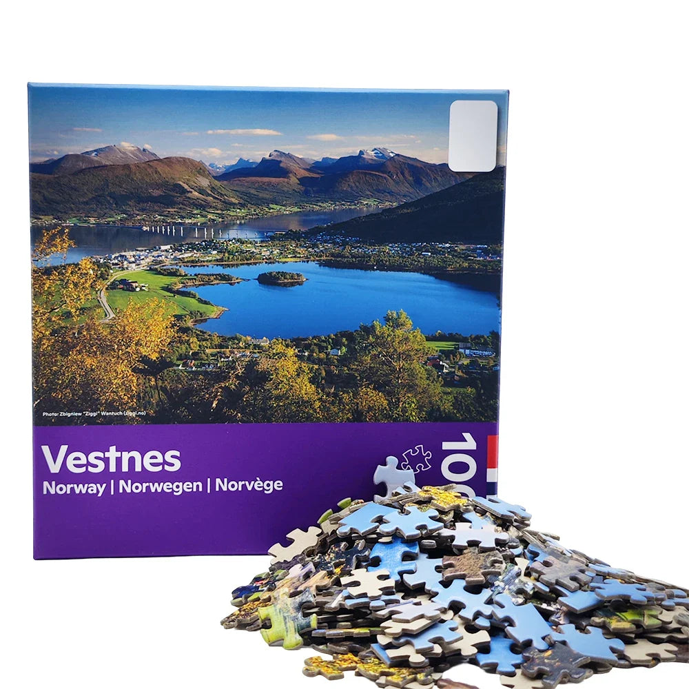 Manufacturer Puzzle Personalized Custom Rompecabezas Personalizado Sublimation Vestnes Jigsaw Puzzle 1000 Pieces for Children