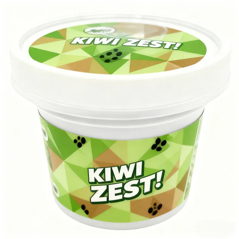 Customized Plastic Ice Cream Yogurt Candy Jars Gummy 3.5g Packaging Containers With Colorful Lids