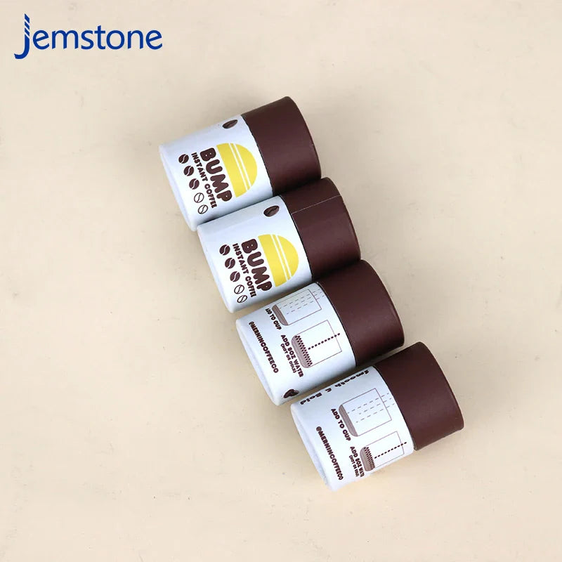 Custom Eco-friendly Cardboard Food Jar Tea Can Container Cylinder Box Packaging Kraft Tea Bag Coffee Bean Powder Paper Tube