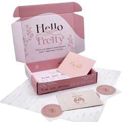Luxury Hair Hijab Cardboard Packing Boxes Pink Mailer Packaging Corrugated Shipping Mailing Box Custom Logo for Hoodie Business