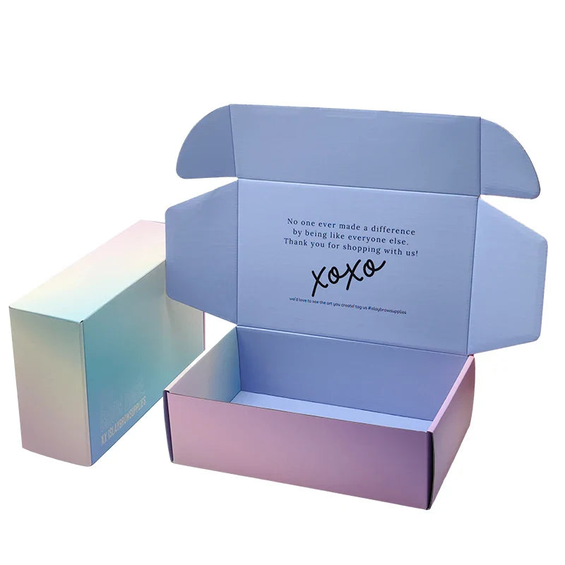 Custom Printed Carton Corrugated Cardboard Shipping Parcel Mom Gift Paper Packaging Floral Flower Boxes for Flowers Bouquets