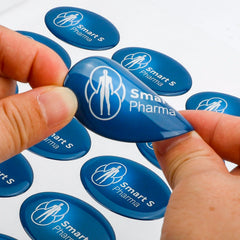 Transparent Clear Silicone Sticker Sheet Waterproof Crystal Labels Custom Phone Promotional 3d Gel Epoxy Dome Stickers with Logo