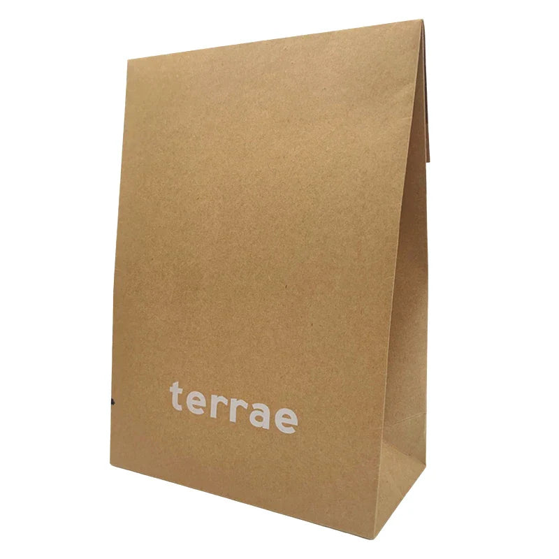 Custom Self Seal Flat Bottom Stand-up Pouch Packaging Paper Cardboard Shipping Mail Envelope Mailer Bag for Clothes with Handle