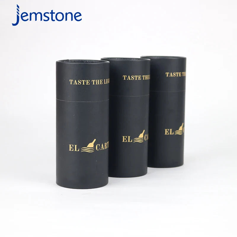 Custom Printed Food Grade Tea Coffee Candle Paper Tube Round Kraft Craft Cylinder Tube Cardboard Tube Cylinder Box Packaging