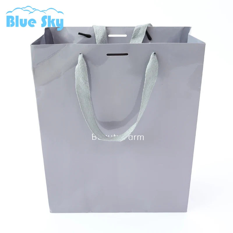 Fun Cartoon-Printed Paper Handheld Bags with Cotton Handles - Cute Packaging for Kids' Toys, Sweets & Party Favors