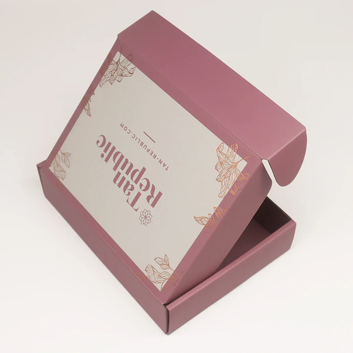 Custom Printing Recycled Hot Pink Mailers Box Printing Paper Packing Delivery Box Packaging Private Label Shipping Boxes