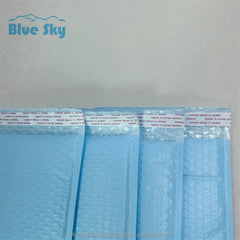 Blue Bubble Wrapping Bags - Lightweight Protective Packaging Mailer for Shipping, Storage & Moving