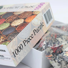 Print Personalized Brain Game 500&1000 Pieces Adult Jigsaw OEM 1000pcs Large Custom Puzzles