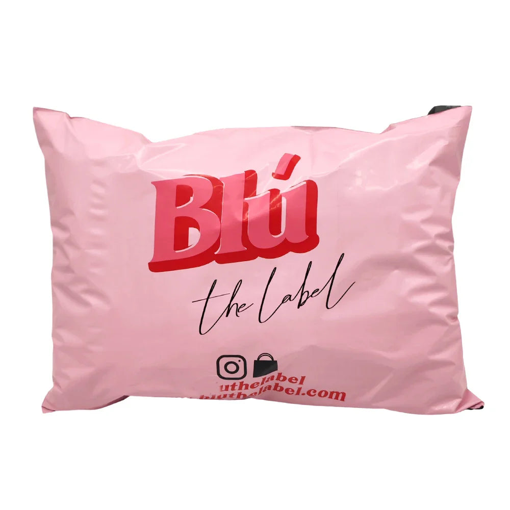 Factory Wholesale White Pink Poly Mailers Custom Waterproof Self Adhesive Bio Mailing Shipping Bag for Clothing Packing