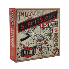 Wholesale Custom Printing Paper Cardboard Japan Sumo Brain Game Puzzles 500 1000 Pieces Jigsaw Puzzle for Kids Adults