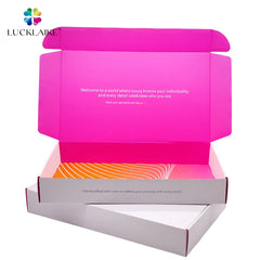 Luxury Custom Large Overcoat Garment Dress Packaging Dragon Fruit Color Delivery Shipping Gift Paper Package Boxes for Clothes