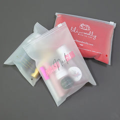 Custom Biodegradable Plastic Clothing Packaging Bags for Packaging Shipping Zipper Bag with Own logo Zip Bag