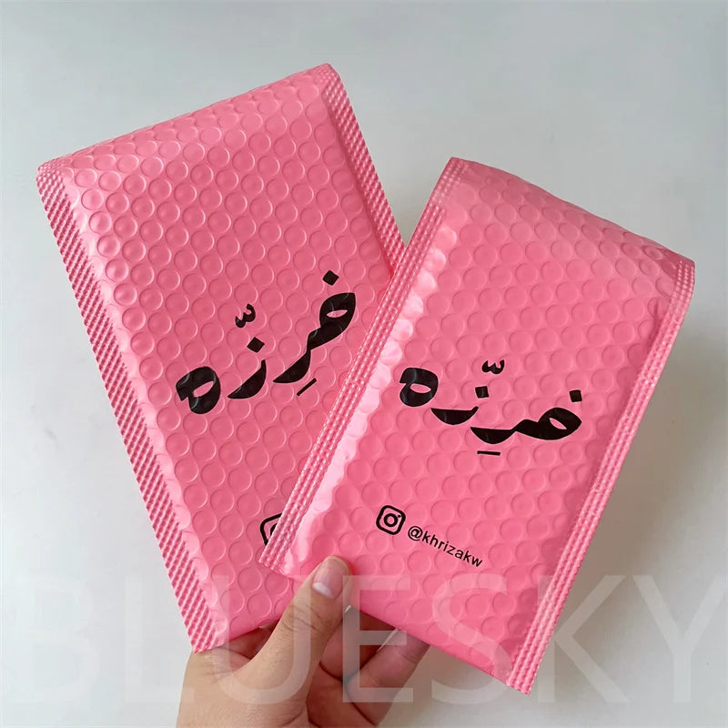 Eco-Friendly Recyclable Bubble Bags - Biodegradable Air Bubble Wrapping Bag for Green Packaging
