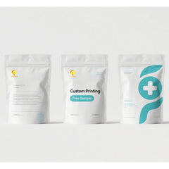 Pharmacy Medical Matte White Package Stand up Pouch Matte Plastic Bag for Pill Case Medicine Packaging Bag