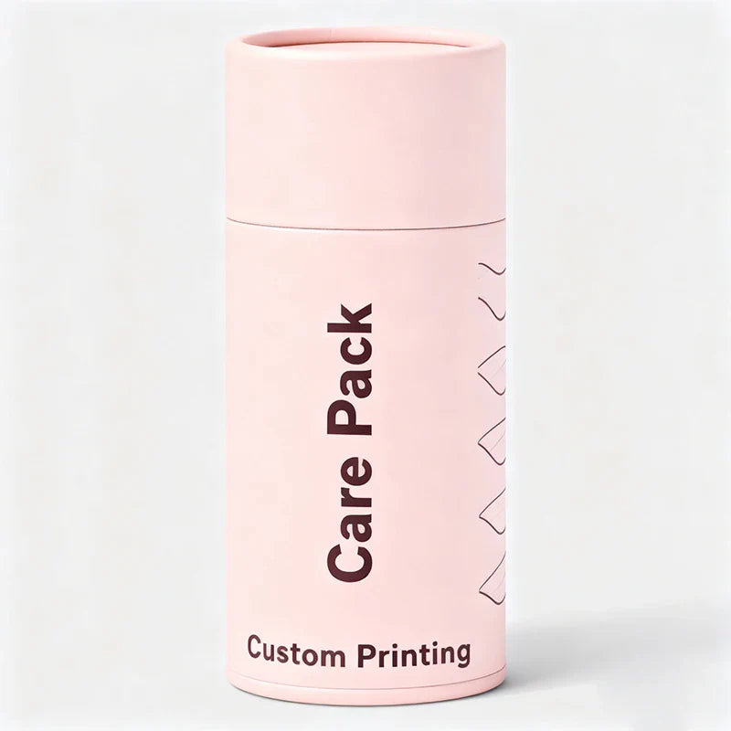 Customized Logo Cylinder Paper Tube Gift Candles Eco-friendly Round Cardboard Cosmetic Packaging Box