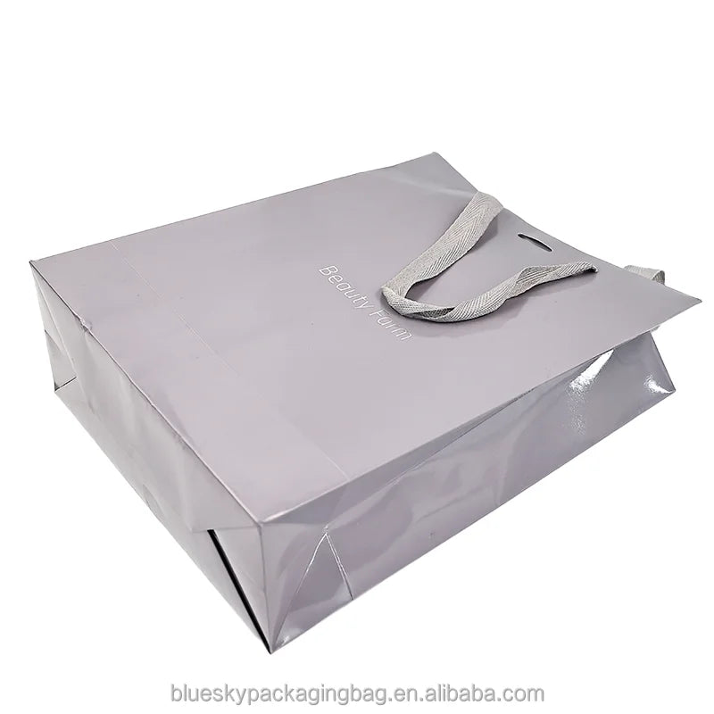 Extra Large Capacity Shopping Paper Bag with Reinforced Handle - Wholesale for Supermarkets, Clothing Stores