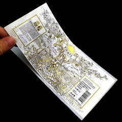 Custom Printing Luxury Adhesive Texture Private Packaging Wine Labels Sticker Gold Foil Embossed Red Wine Labels for Bottles