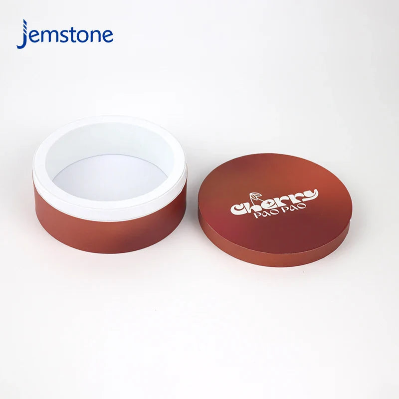 Custom Eco-Friendly Straight-Sided Paper Tube for Tea Coffee Candles Cosmetics Perfume Powder Kraft Cardboard Cylinder Packaging