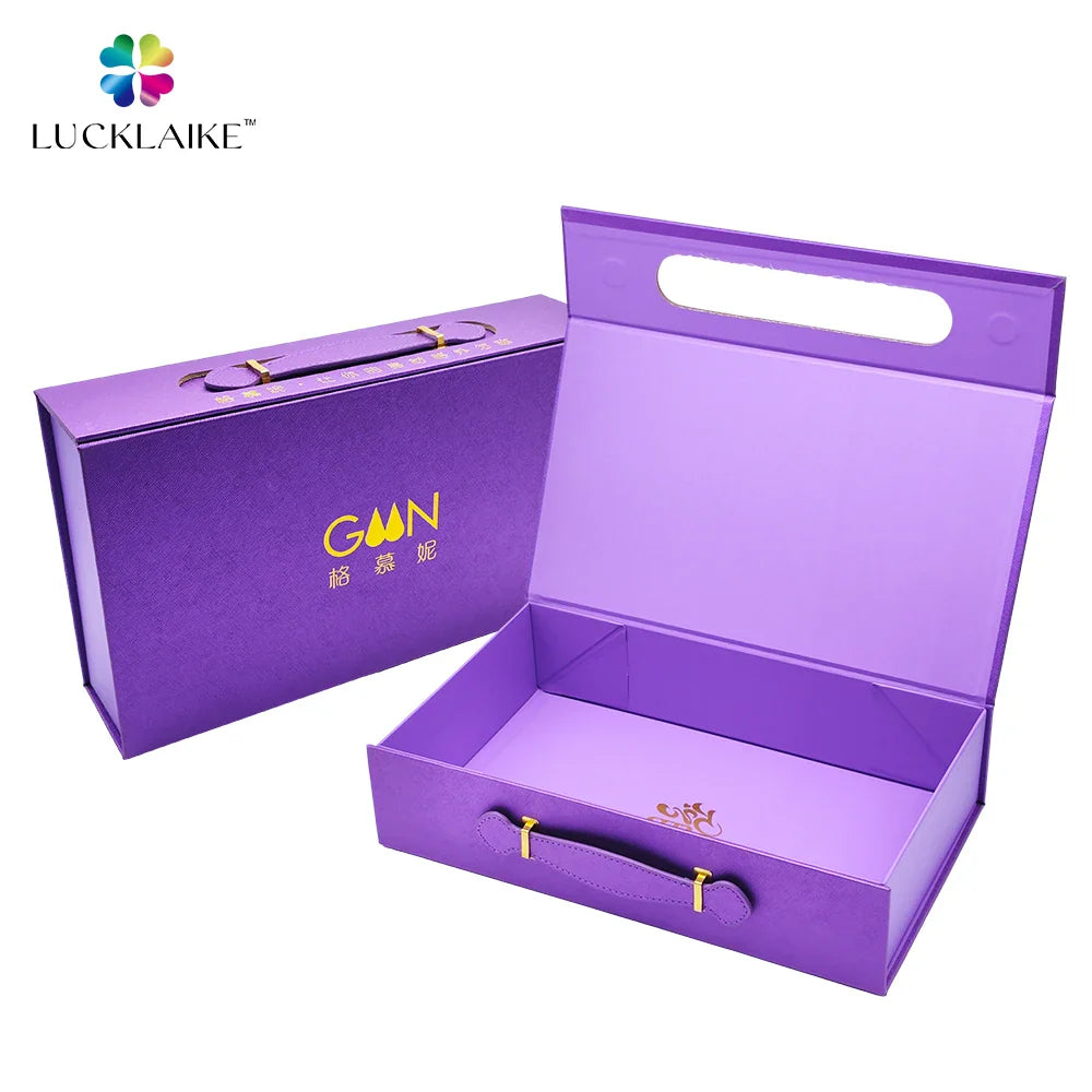 Luxury Paper Foldable Magnetic Gift Box Garment Costume Apparel Clothing T-shirt Clothes Packaging Box