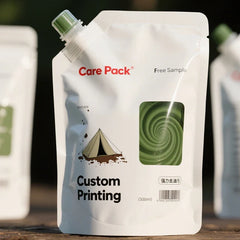 Custom 90g/140g High Barrier Stand up Laundry Self-sealing Mouth Care Disinfection Spout Pouch Liquid Packaging Bag