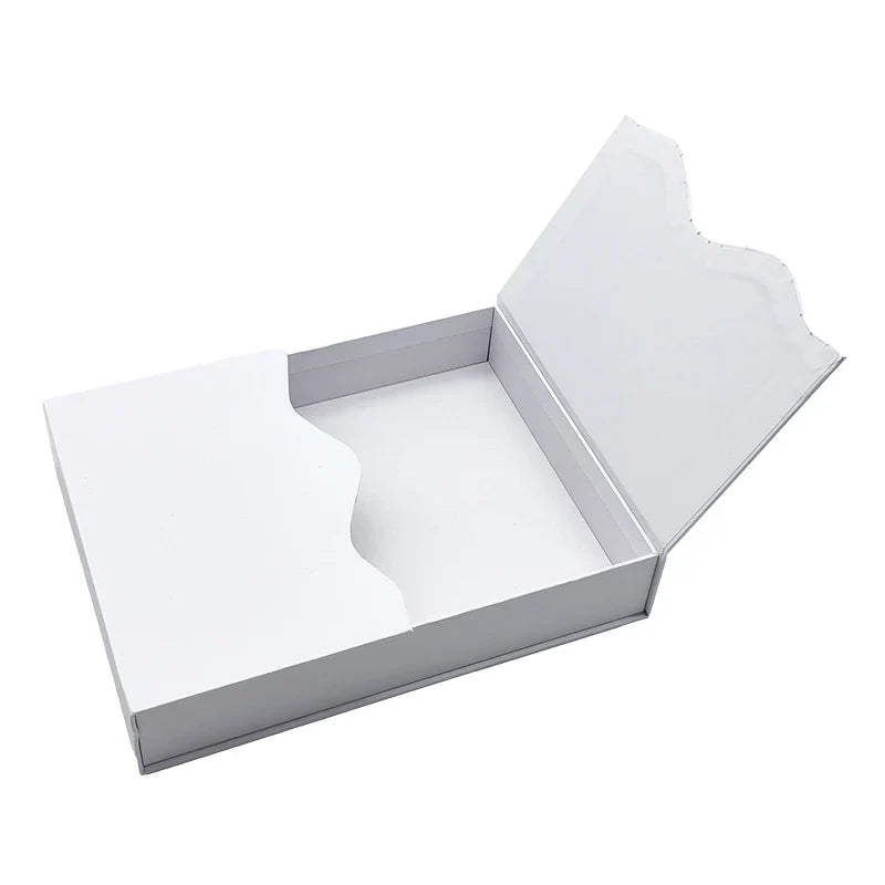 ODM Luxury Customised Recyclable Handmade Blank Cosmetic Rigid Magnetic Double Door Gift Boxes Packaging with Magnet Lid
