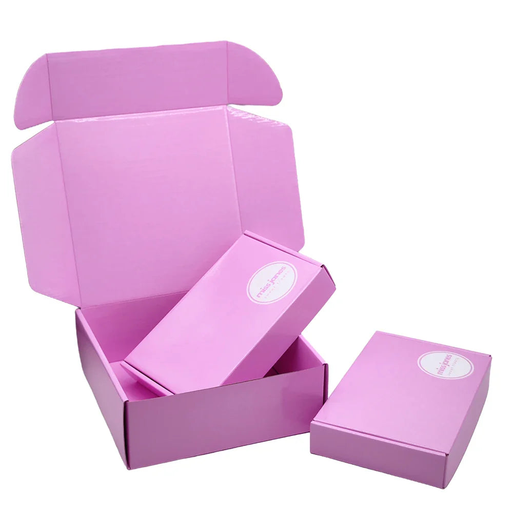 AU Premium Perfume Candle Branded White Small Shipping Paper Packaging Boxes Mailer Gift Set Custom logo