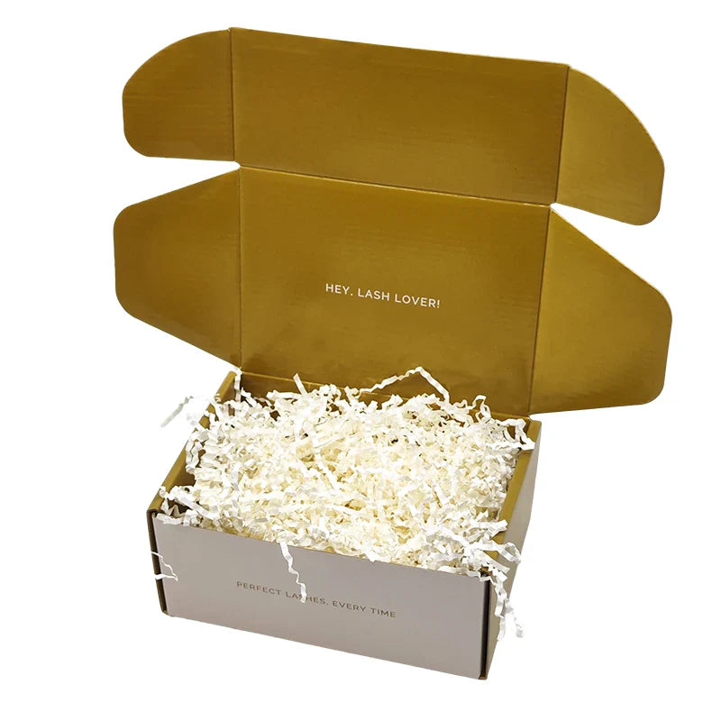 Factory Jewelry Press on Nails Cosmetic Corrugated Mailing Shipping Mailer Boxes With Custom Logo Boxes for Products Packiging