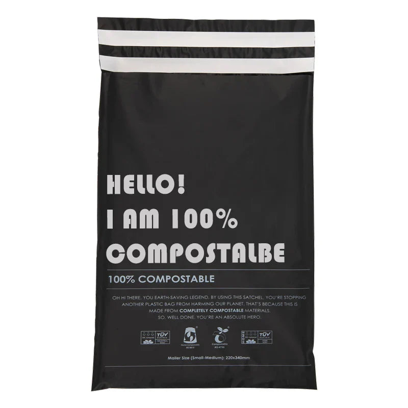 Custom Printed Design Eco Friendly Recycled Matte 10x13 Poly Mailer Envelopes Mailing Courier Packaging Bags for Clothing