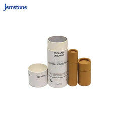Round Kraft Paper Tube Cardboard Packaging Shape Brown Kraft Cylinder Box Cosmetic Packaging
