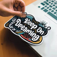 Custom Personalized Logo Adhesive Sticker Vinyl PVC Letter Die Cut Stickers for Promotion