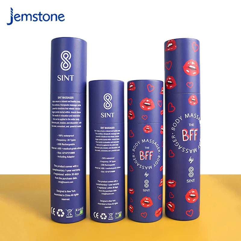 Customized Manufacturer Long Round Box Brown Paper Kraft Tube Metal Lid Cardboard Shipping Tube Mailing Poster Packaging Tube