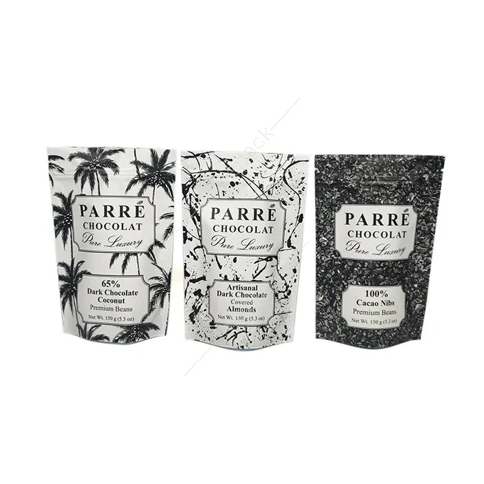 Customized Three Side Seal Back Seal Bag Popsicle Packaging Bag Frozen Disposable Plastic Bag for Chocolates