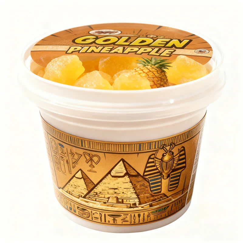 Customized Plastic Ice Cream Yogurt Candy Jars Gummy 3.5g Packaging Containers With Colorful Lids